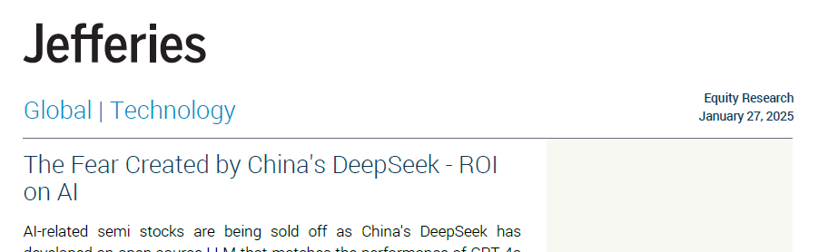 DeepSeek凭“白菜价”捅破万亿资本泡沫？英伟达承认“卓越”